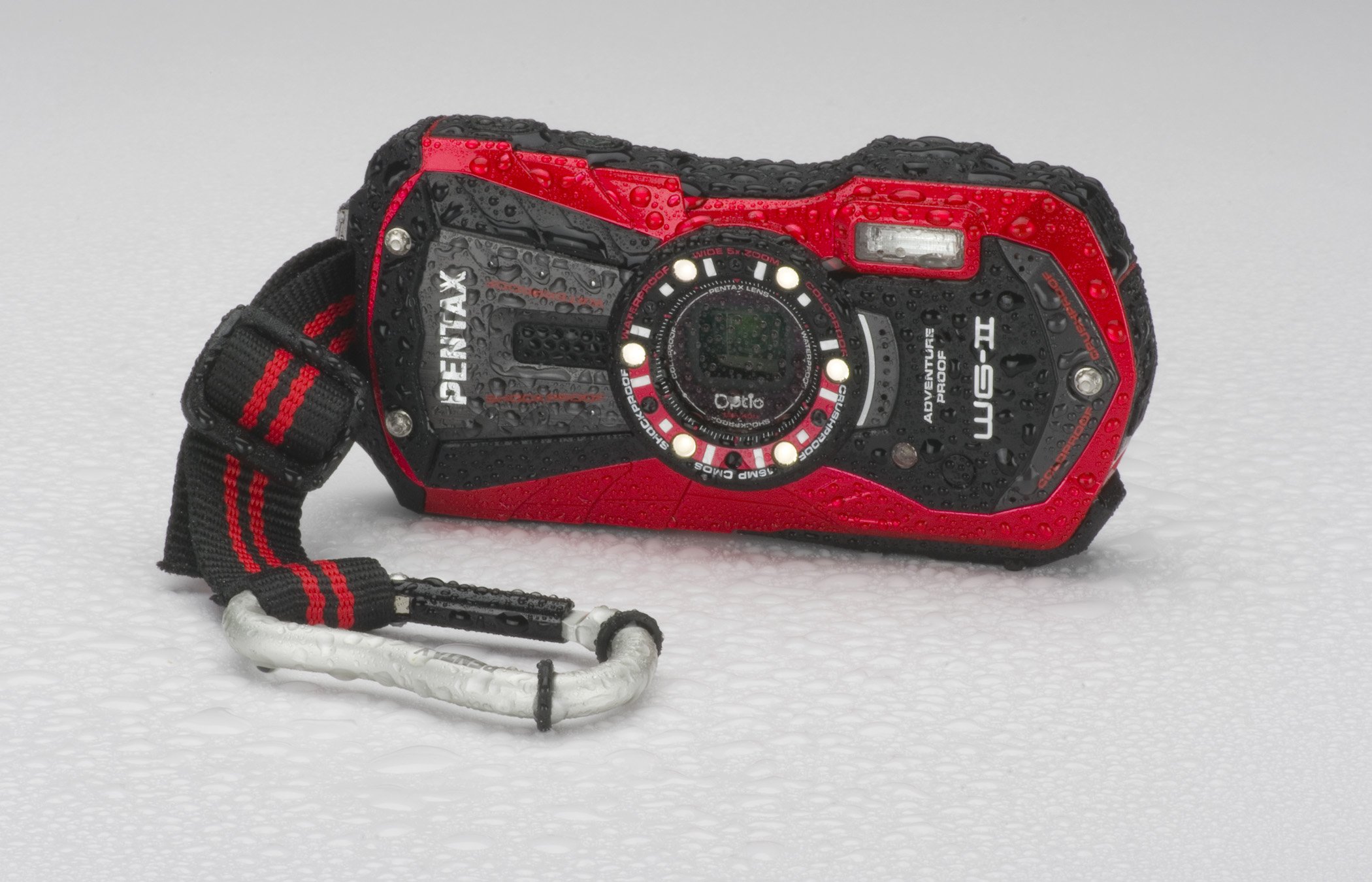 Amazon.com : Pentax Optio WG-2 Digital Camera, Vermillion Red