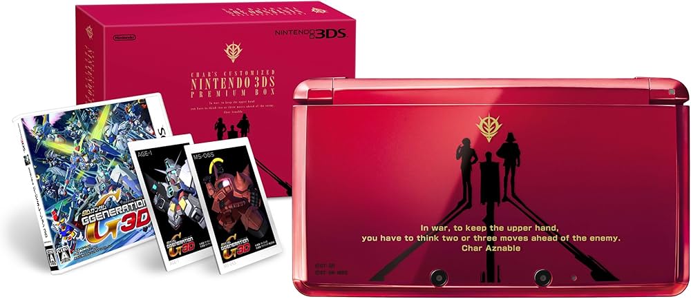 Amazon | SDガンダム GGENERATION 3D シャア専用ニンテンドー3DS