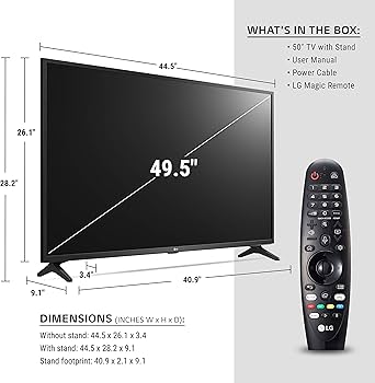 Amazon.com: LG UN73 Series 50” Alexa Built-in, 4K UHD IPS Smart TV