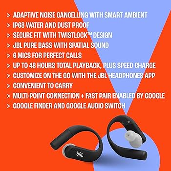 Amazon.com: JBL Endurance Peak 4 - True Wireless Noise Cancelling