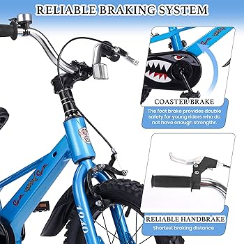 Amazon.com : ONLYGU 14 Inch Kids Bike for Boys Ages 3-5, Beginner