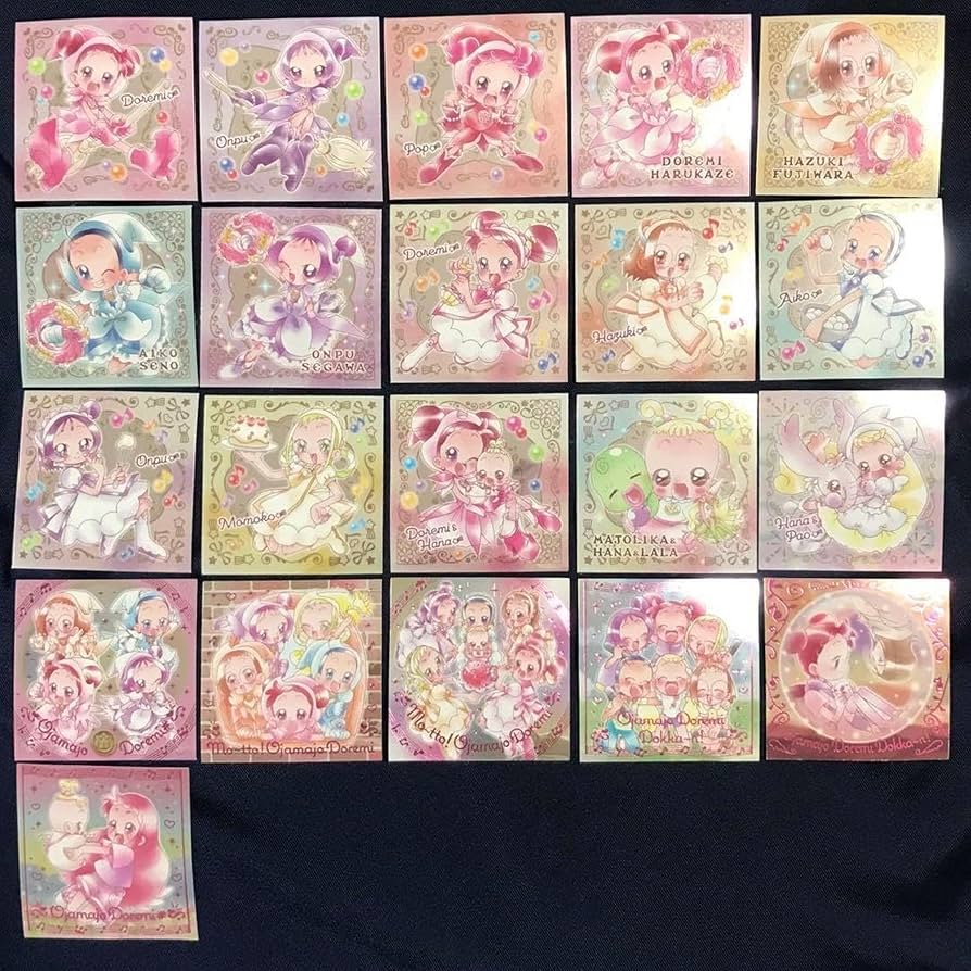 Amazon.co.jp: おジャ魔女どれみ 魔法玉グミ2 × 全21種セット