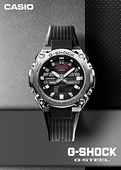 Casio G-Shock GST-B600D-1AJF [G-Shock G-Steel], Silver, Modern