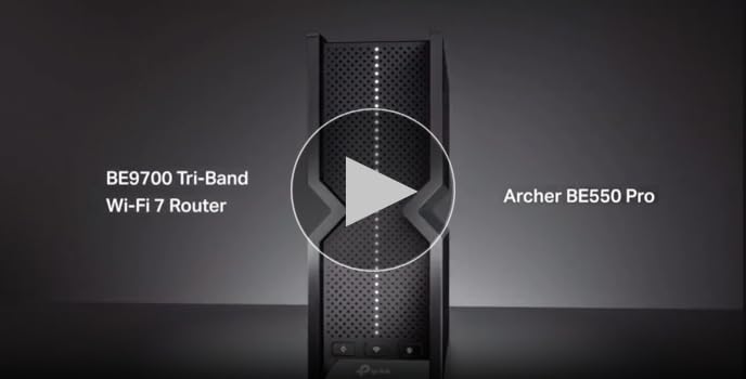 Amazon.com: TP-Link Tri-Band BE9700 WiFi 7 Router Archer BE550 Pro