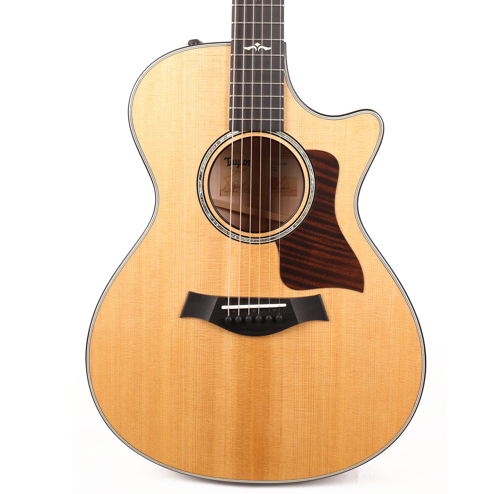 Amazon.com: Taylor 612ce V-Class - Natural : Musical Instruments