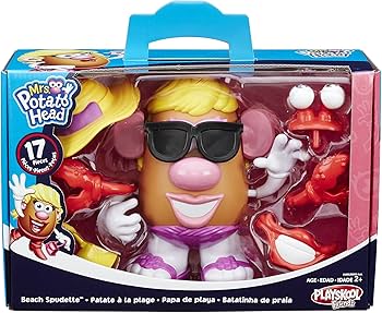 Playskool Mrs. Potato Head Beach Spudette : Amazon.sg: Toys