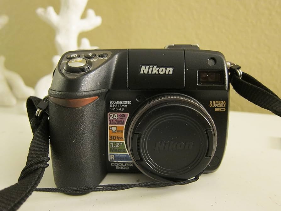 Amazon.com : Nikon Coolpix 8400 8MP Digital Camera with 3.5x Wide