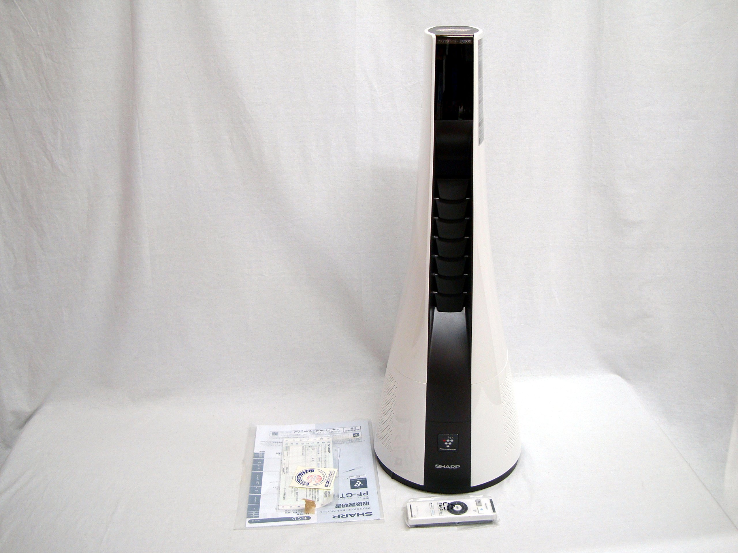 Amazon | SHARP プラズマクラスター搭載 スリムイオンファン ホワイト