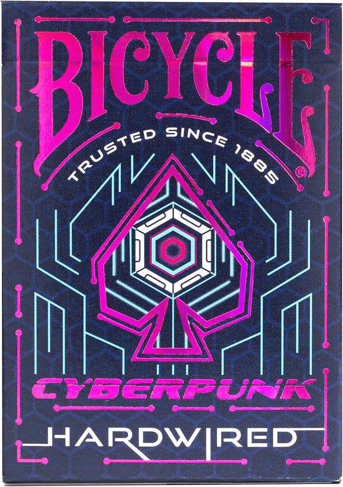 Amazon.com: Bicycle Cyberpunk Hardwired Premium Playing Cards, 1