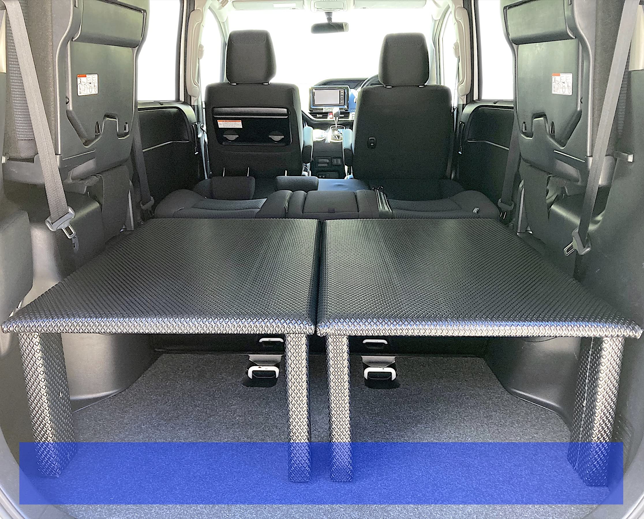 Amazon.co.jp: ステップワゴン (RP1 2 3 4 5) ベッドキット 2分割式 黒