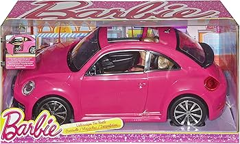 Barbie Volkswagen Beetle and Doll Playset : Amazon.sg: Toys
