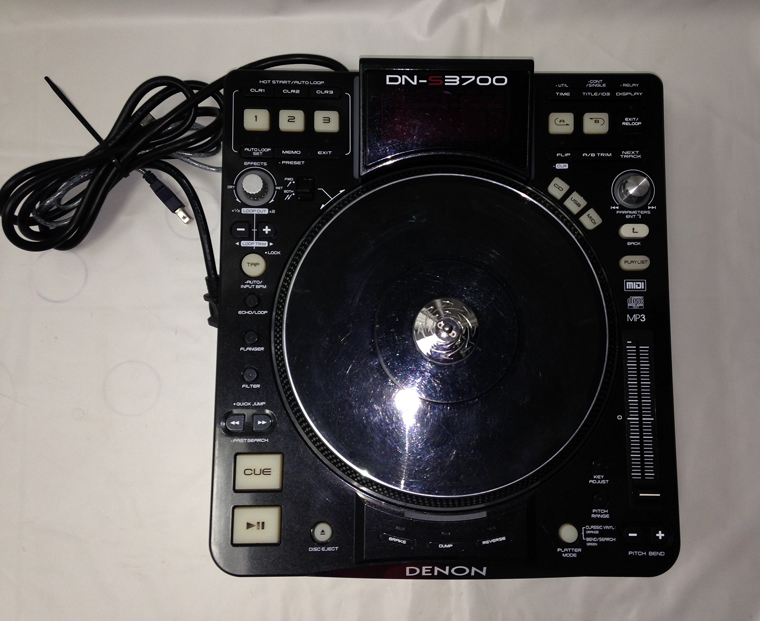 Amazon.co.jp: DENON DN-S3700 DJ CDプレーヤー ブラック : 家電＆カメラ