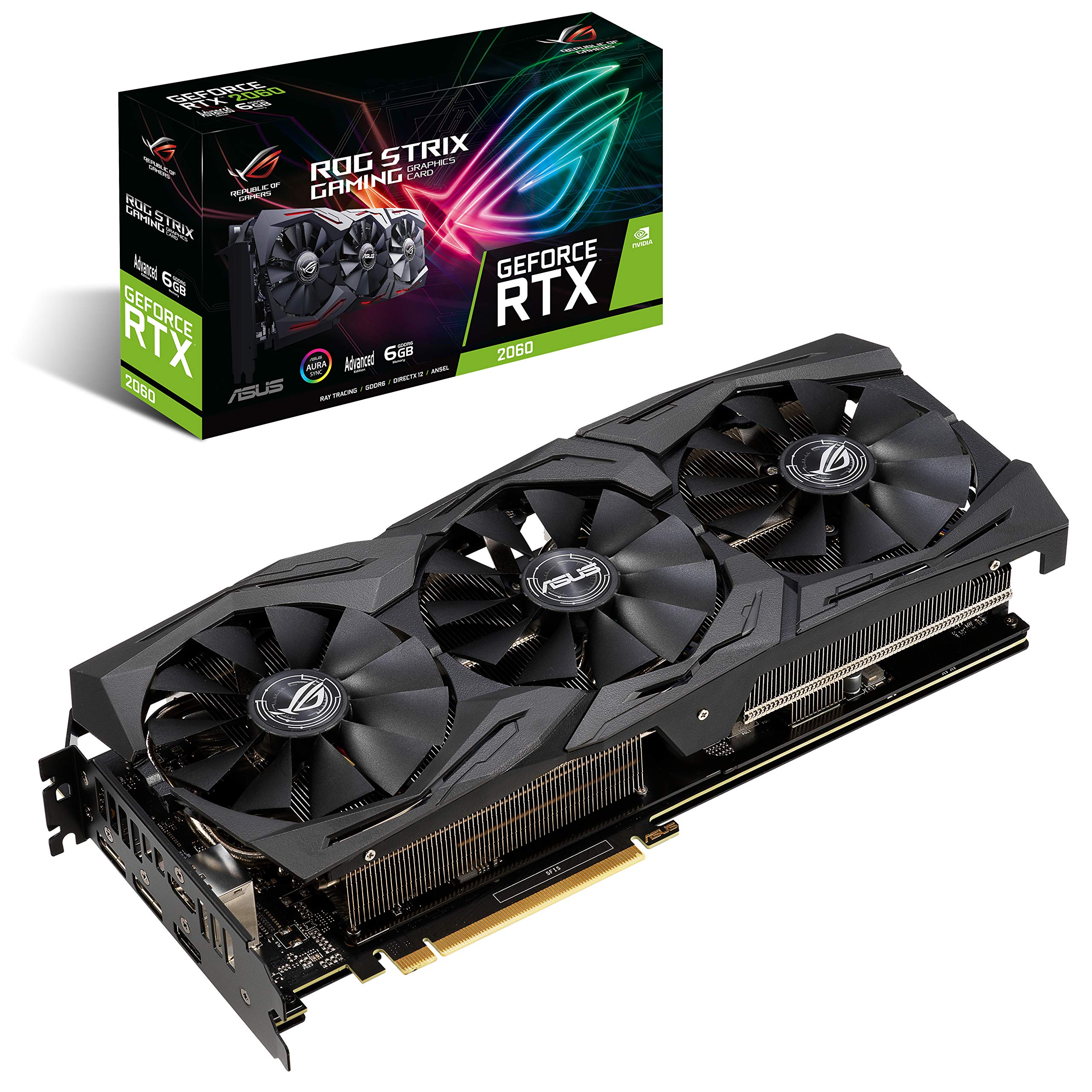 Amazon.com: ASUS ROG Strix GeForce RTX 2060 Advanced Overclocked