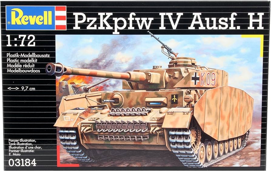 Amazon | ドイツレベル(Revell) 1/72 IV号戦車 H型 プラモデル