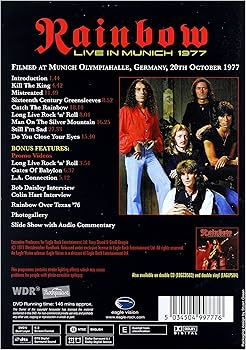 Amazon.com: Rainbow: Live in Munich 1977 : Rainbow: Movies & TV