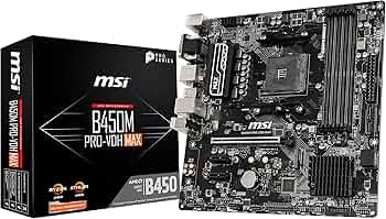 MSI ProSeries AMD Ryzen 2ND and 3rd Gen AM4 M.2 USB 3 DDR4 D-Sub