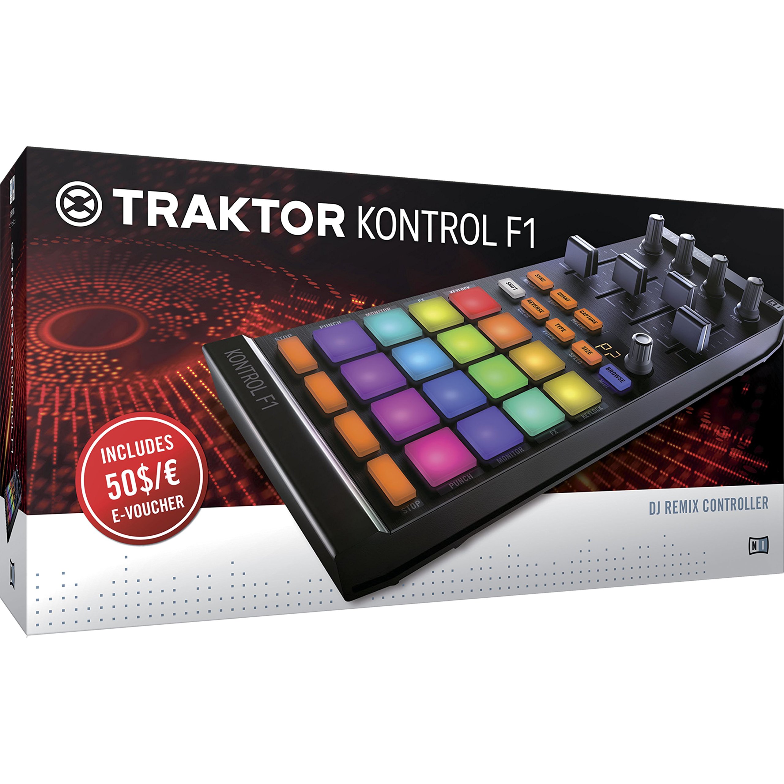 Amazon.co.jp: Native Instruments DJコントローラ TRAKTOR KONTROL F1