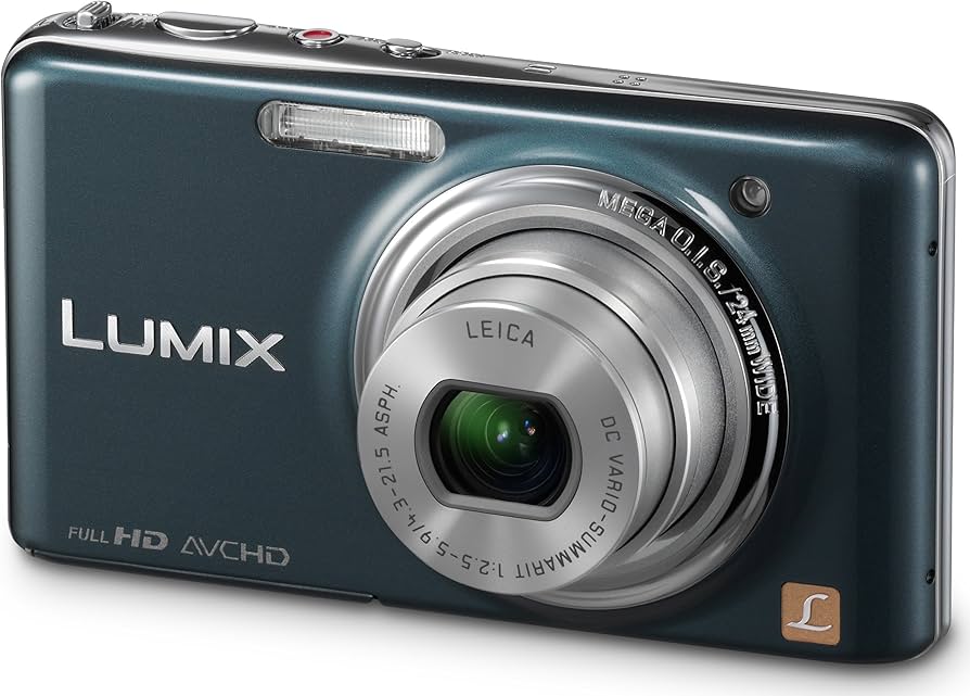 Panasonic Lumix DMC-FX77EG-A Digital Camera 12 Megapixel 5x