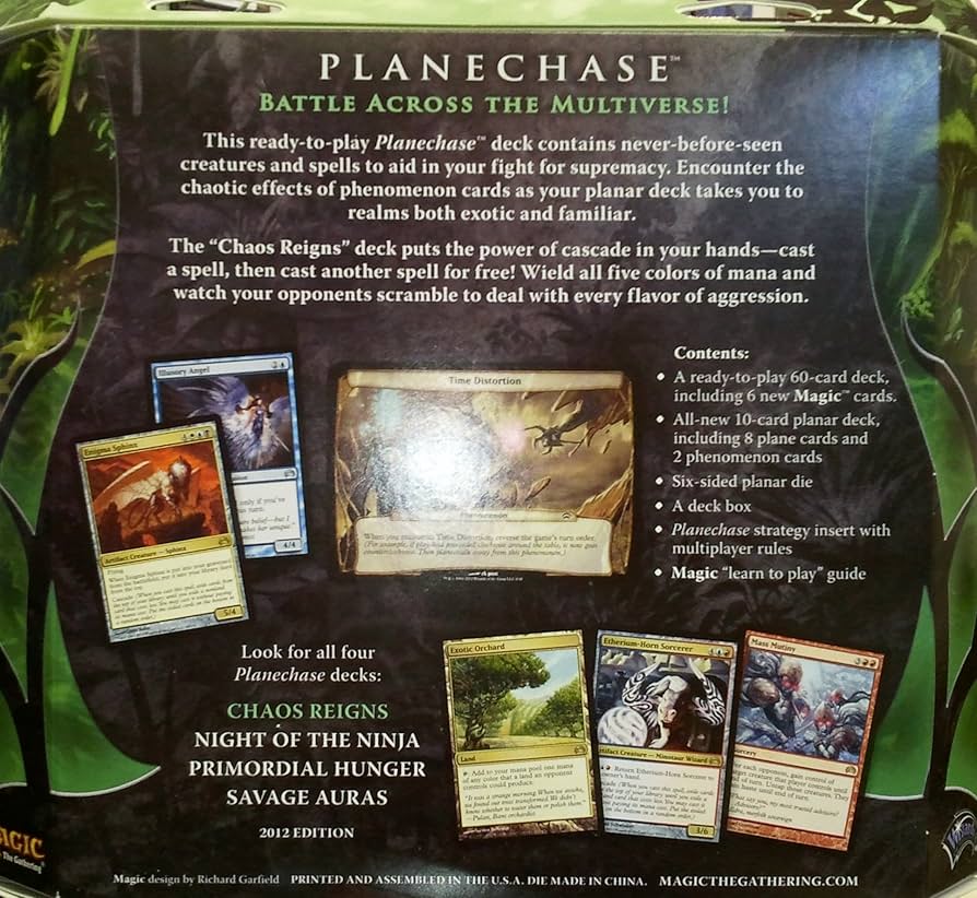 Amazon.com: Magic: The Gathering - Planechase (2012 Edition) Chaos