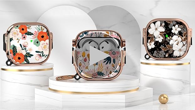 Amazon.com: Maxjoy for AirPods 4 Case with Lock, Cute AirPods 4