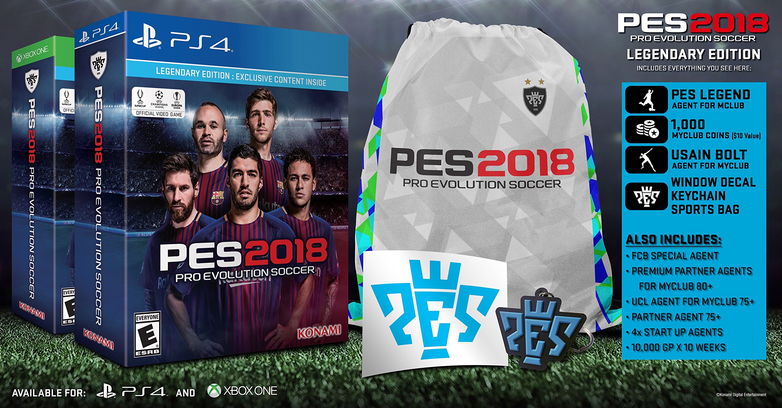 Amazon.com: Pro Evolution Soccer 2018: Legendary Edition