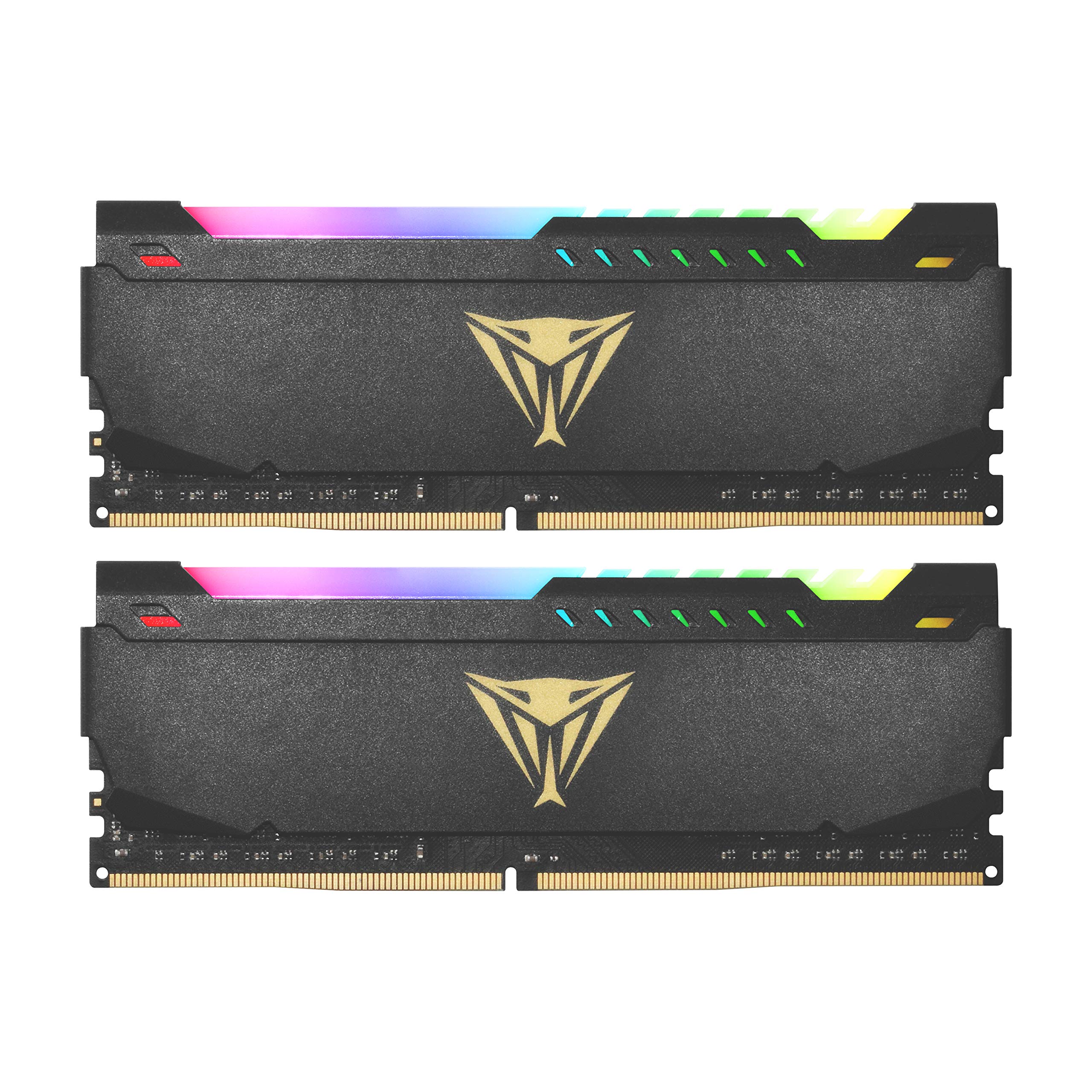 Patriot Viper Steel RGB DDR4 RAM 32GB (2X16GB) 3200MT/s CL16 1.35v