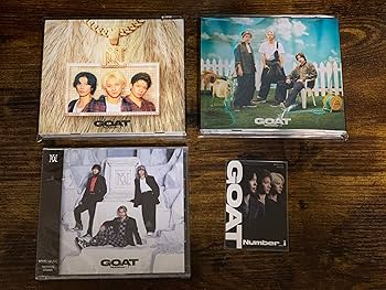 Amazon.co.jp: 【外付け特典 3形態セット】Number_i GOAT (初回生産