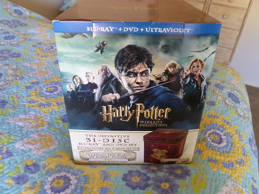 Amazon.com: Harry Potter Wizard's Collection (Blu-ray / DVD Combo