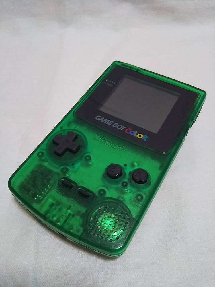 Amazon | ゲームボーイ カラー (クリアグリーン)限定版【メーカー生産