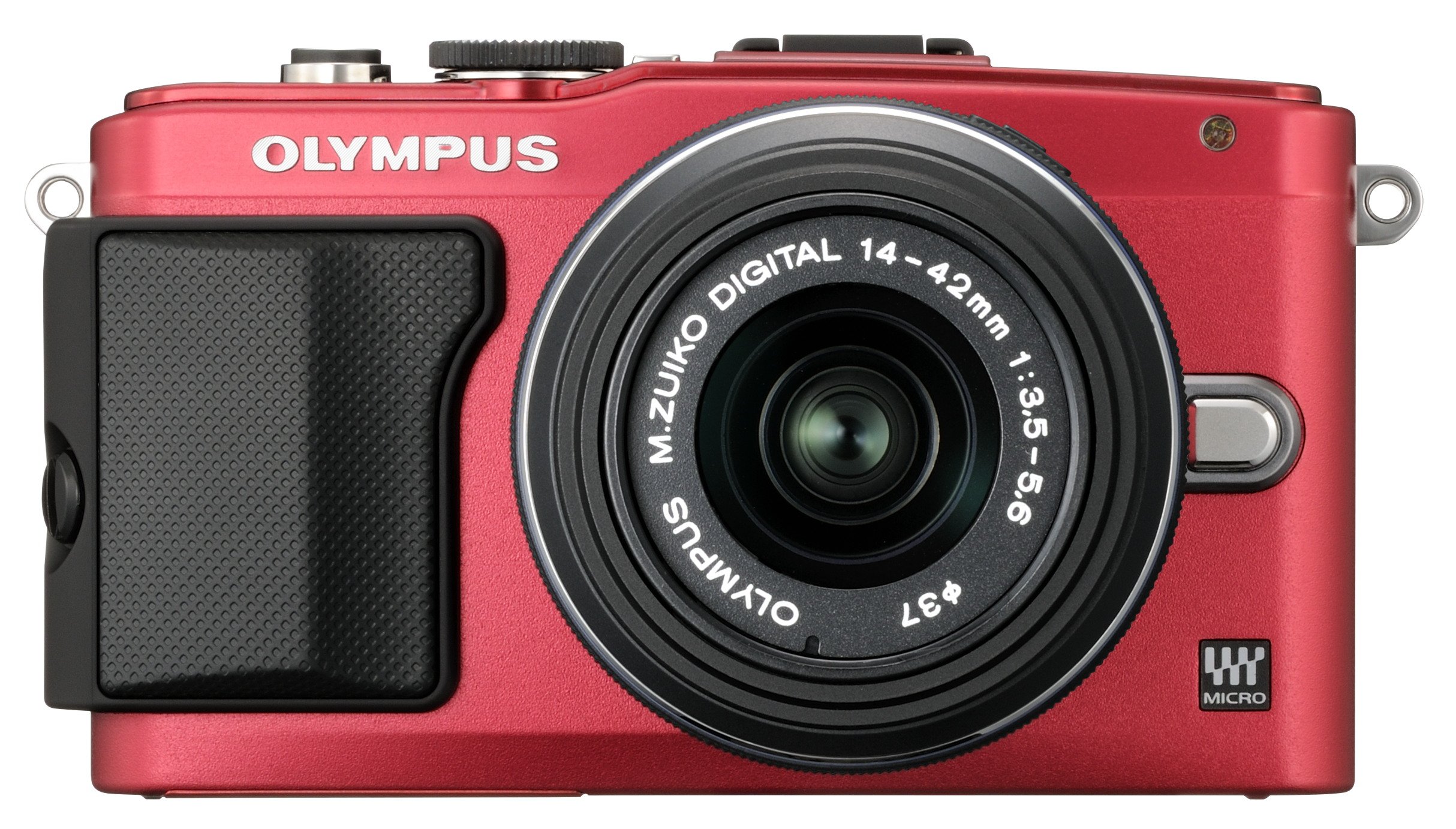 Amazon | OLYMPUS ミラーレス一眼 PEN Lite E-PL6 レンズキット レッド