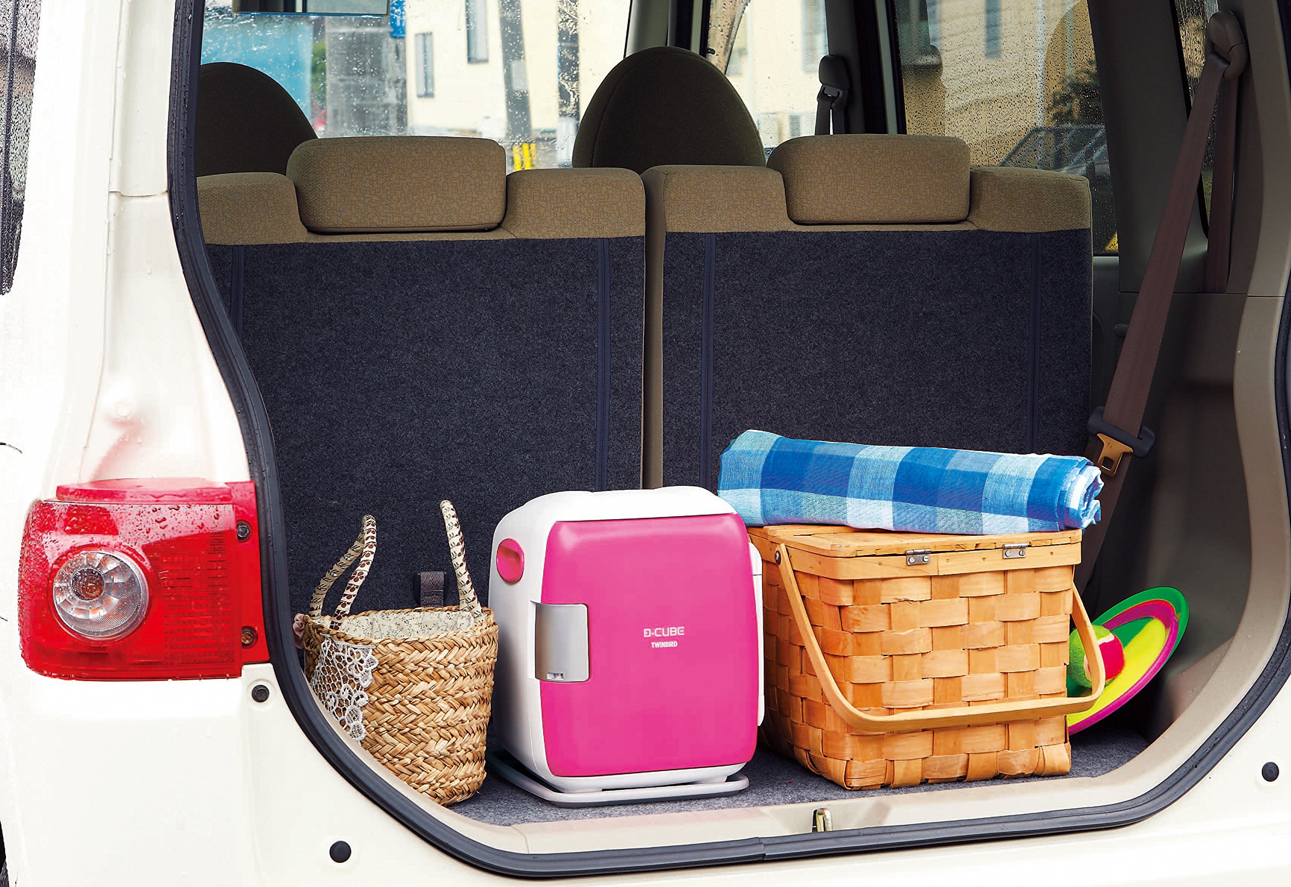 Amazon | TWINBIRD 2電源式コンパクト電子保冷保温ボックス D-CUBE S