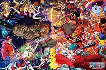 Amazon.co.jp: エンスカイ(ENSKY) ワンピース 鬼ヶ島決戦! ! 50×75cm