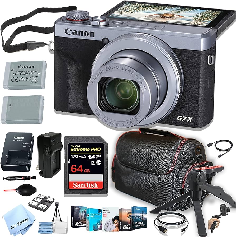 Amazon.com : Canon PowerShot G7 X Mark III (Silver) Digital Camera