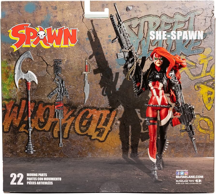 Amazon.co.jp: マクファーレントイズ スポーン 7インチ デラックス