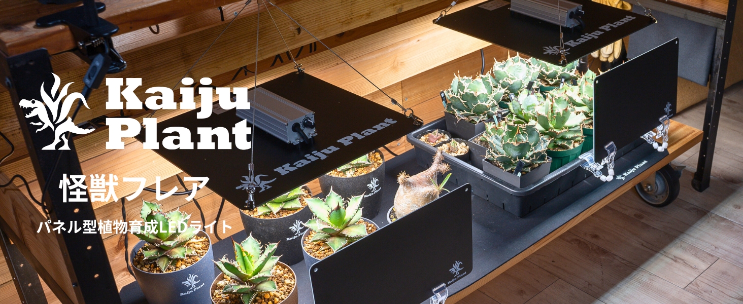 Amazon.co.jp: Kaiju Plant 怪獣フレア301W(ホワイト) 120W 室内に太陽