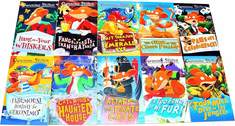 Geronimo Stilton: 10 Book Collection (Series 1): Scholastic Inc