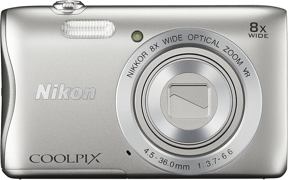 Amazon | Nikon デジタルカメラ COOLPIX S3700 シルバー 光学8倍ズーム