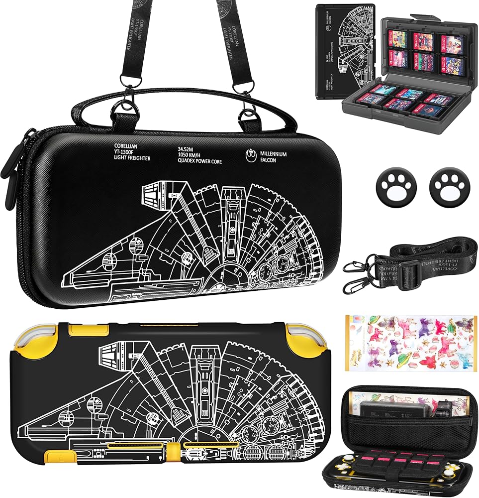 Amazon.com: Gurgitat 7in1 Cool Ship Switch Lite Case for Nintendo