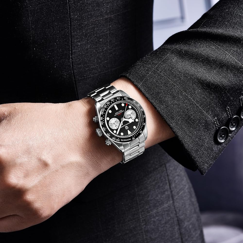 Amazon.com: RollsTimi Pagani Design 1718 Men's Watch Chronograph