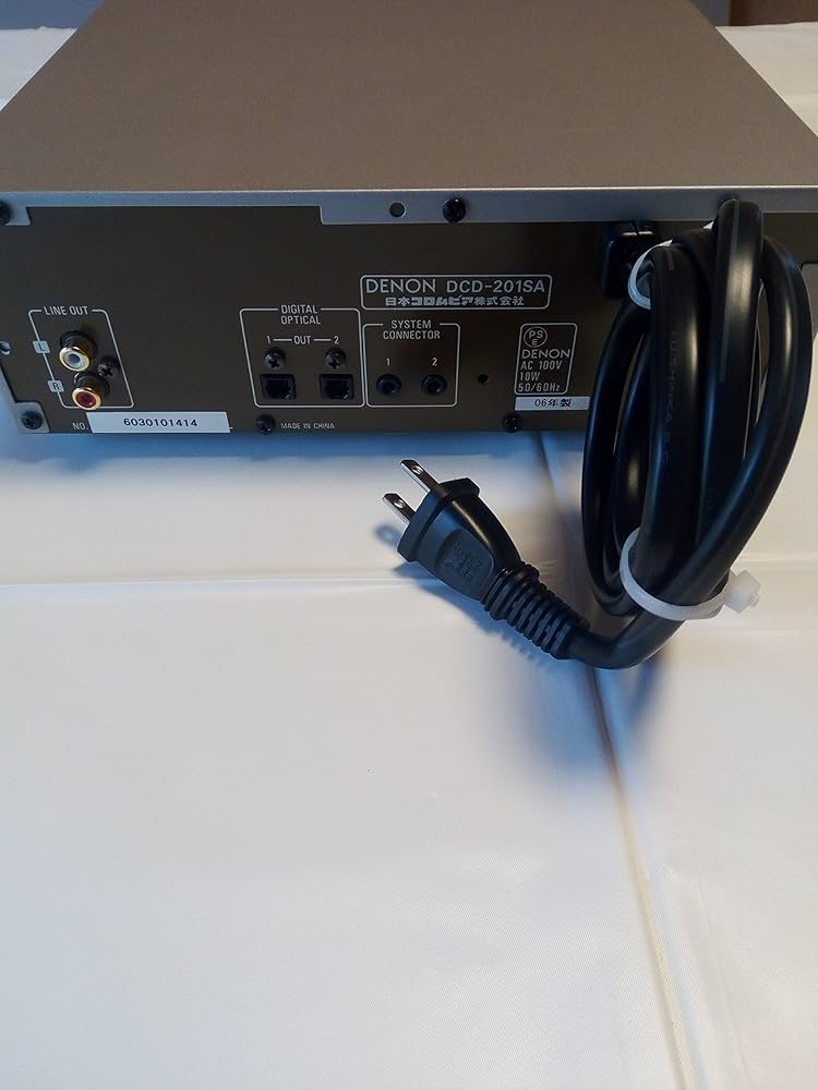 Amazon.co.jp: Denon PRESTA CDプレーヤー シルバー DCD-201SA : 家電