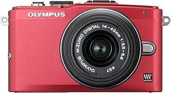 Amazon | OLYMPUS ミラーレス一眼 PEN Lite E-PL6 レンズキット レッド