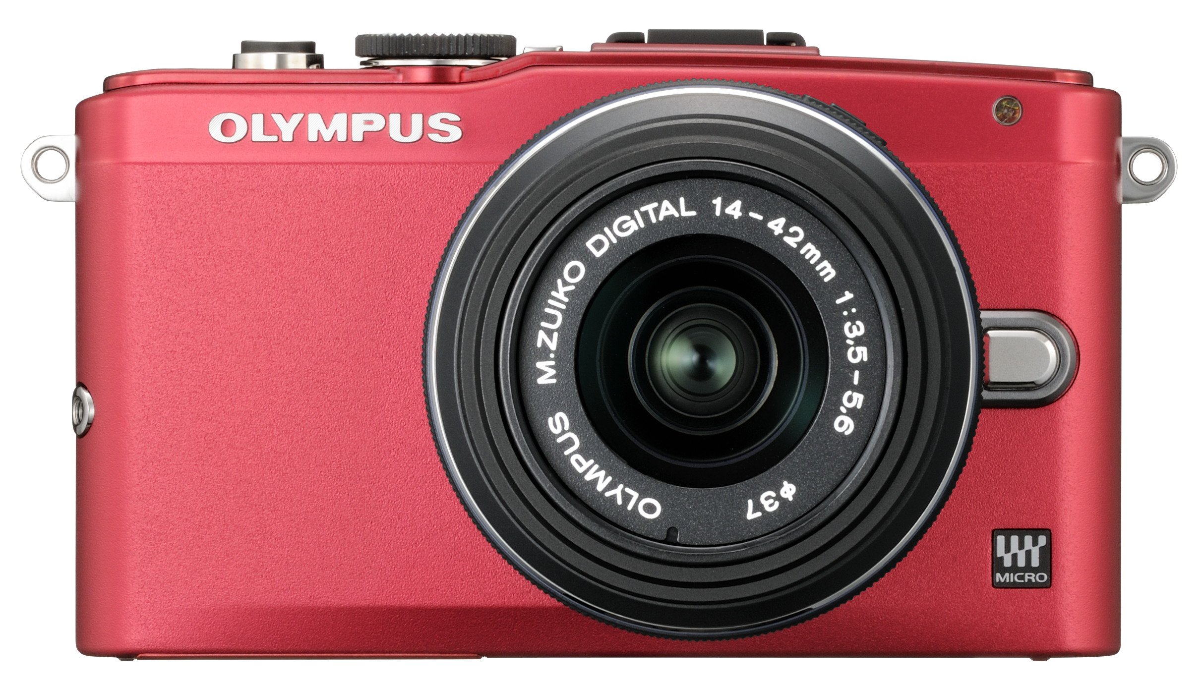 Amazon | OLYMPUS ミラーレス一眼 PEN Lite E-PL6 レンズキット レッド