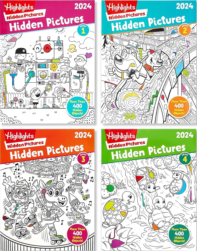 Amazon.com: Highlights for Children Hidden Pictures 2024 Activity