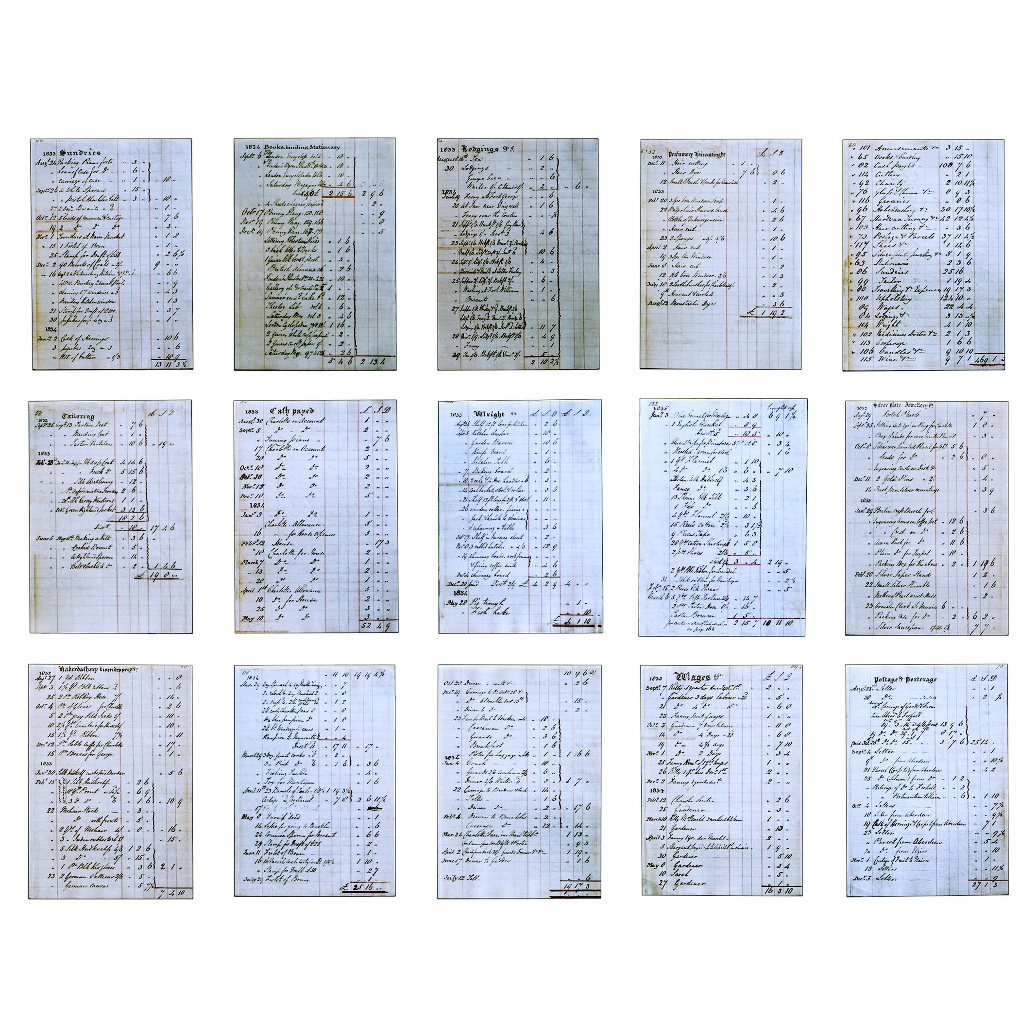 Amazon.co.jp: ジャンクジャーナル 紙素材 30枚セット 15×2 大判サイズ