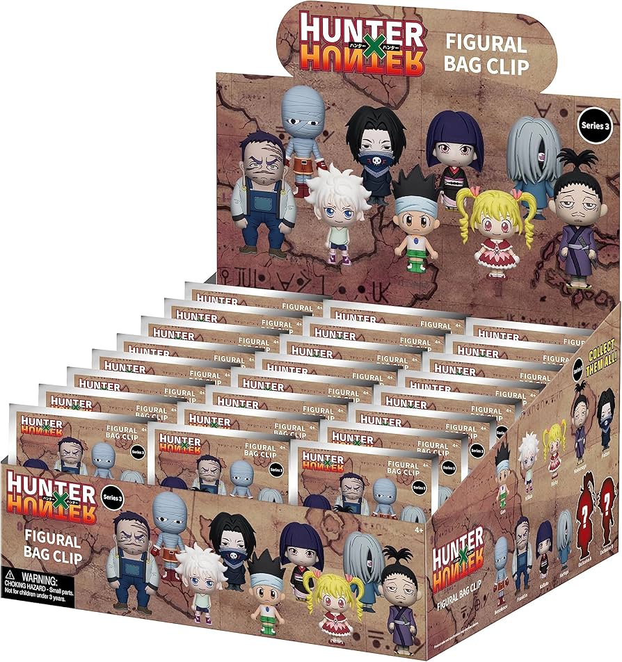 Amazon.co.jp: Hunter X Hunter 3Dフォームバッグクリップシリーズ3