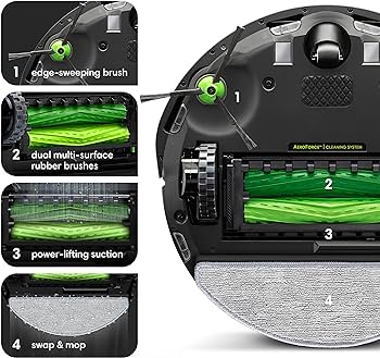 Amazon.com - iRobot Roomba Combo i5 Robot Vacuum & Mop - Clean by