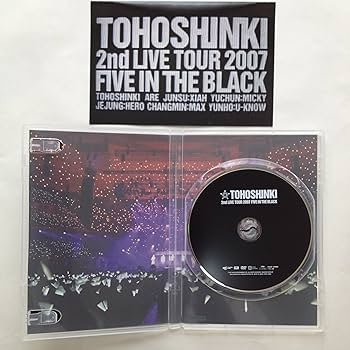 Amazon.co.jp: 2nd LIVE TOUR 2007 ~Five in the Black~〈通常盤