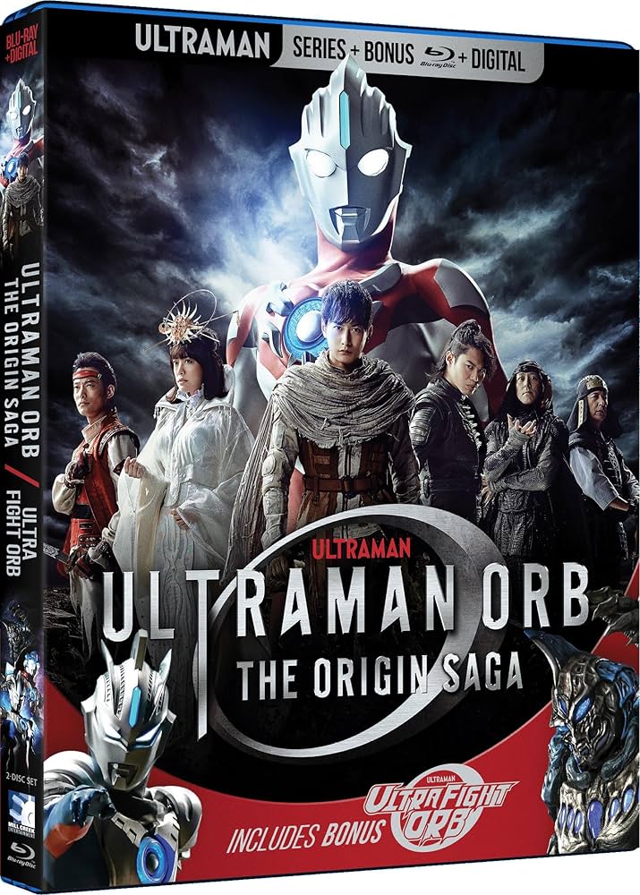 Amazon.com: Ultraman Orb: Origin Saga and Ultra Fight Orb [Blu-ray