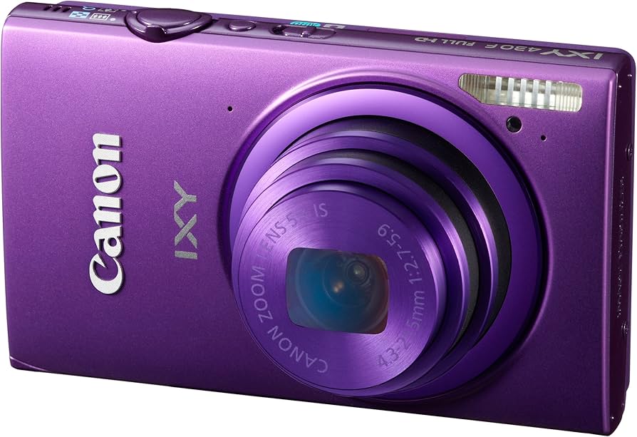Canon Caméra Degital IXY 430F Violet, 16 millions de pixels, zoom