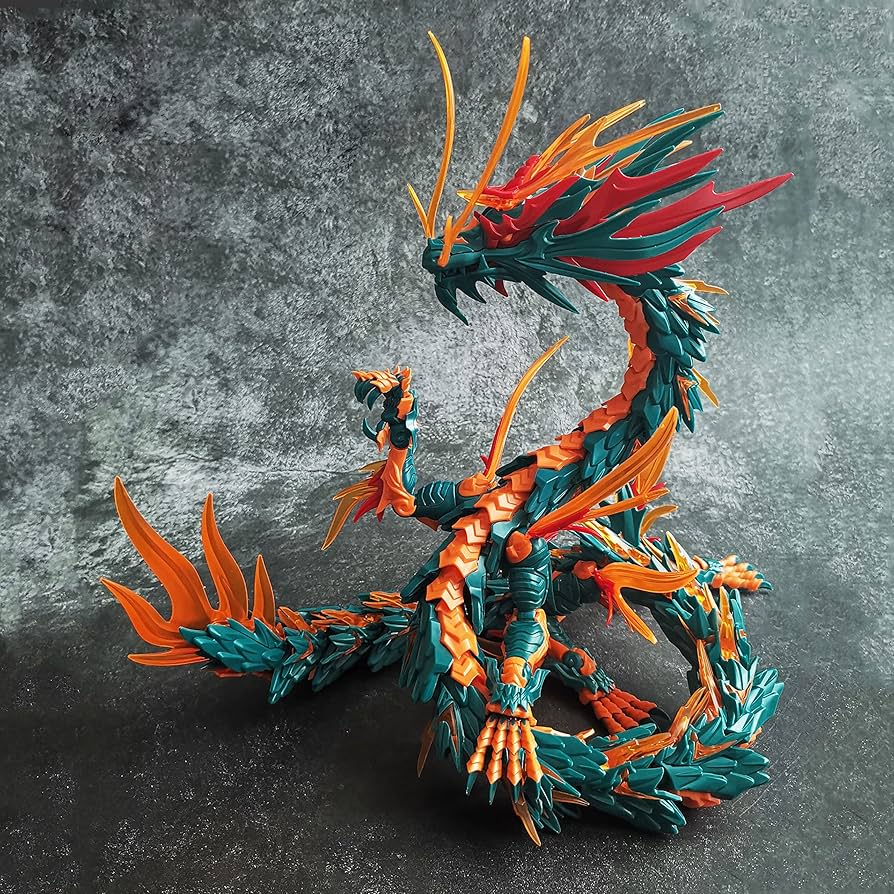 Amazon.co.jp: S02神型社 山海経シリーズ 東方守護神獣-青龍 (苍龍